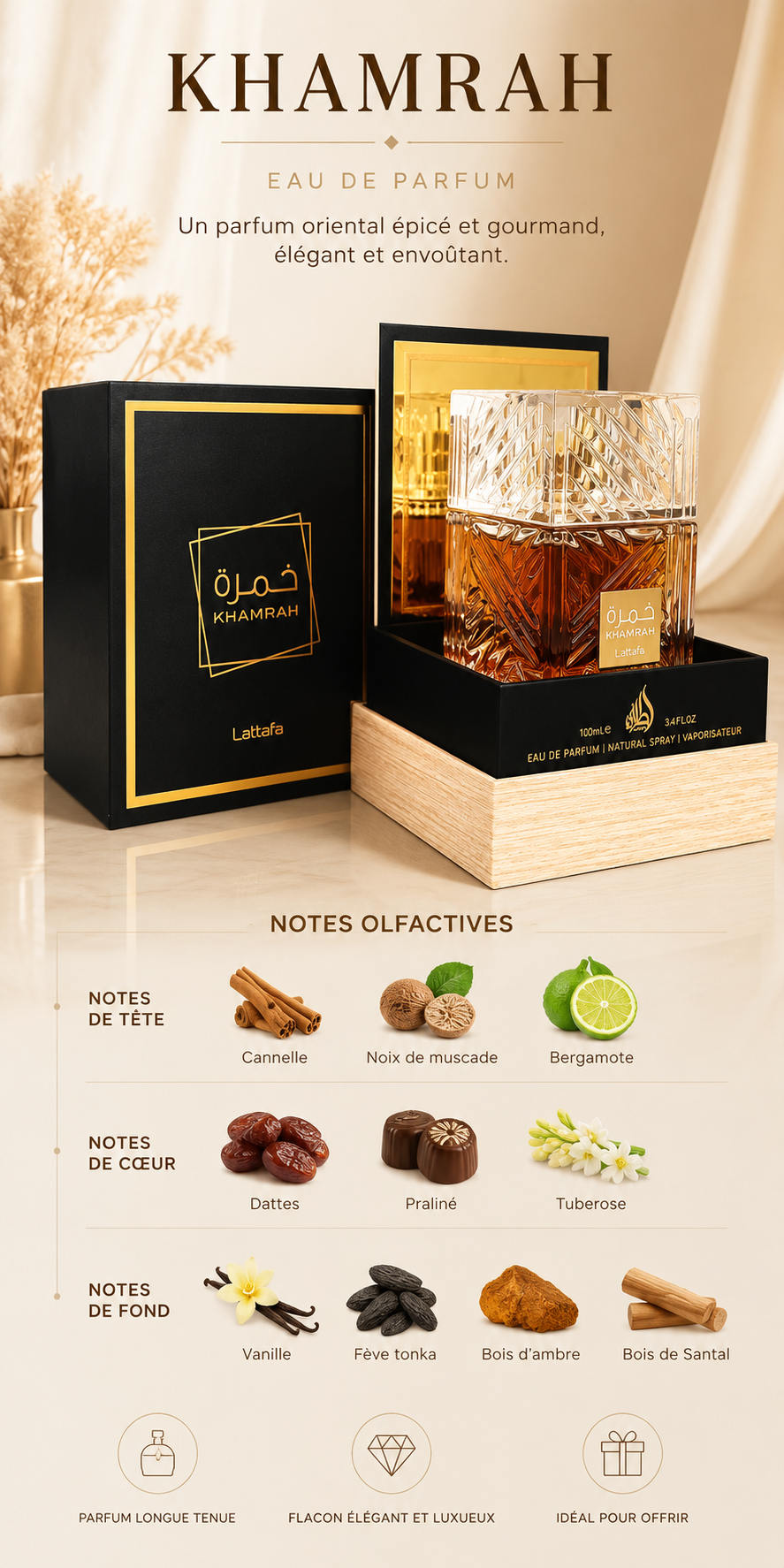 Eau de Parfum Lattafa Khamrah