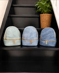 Sac à main bleu jeans